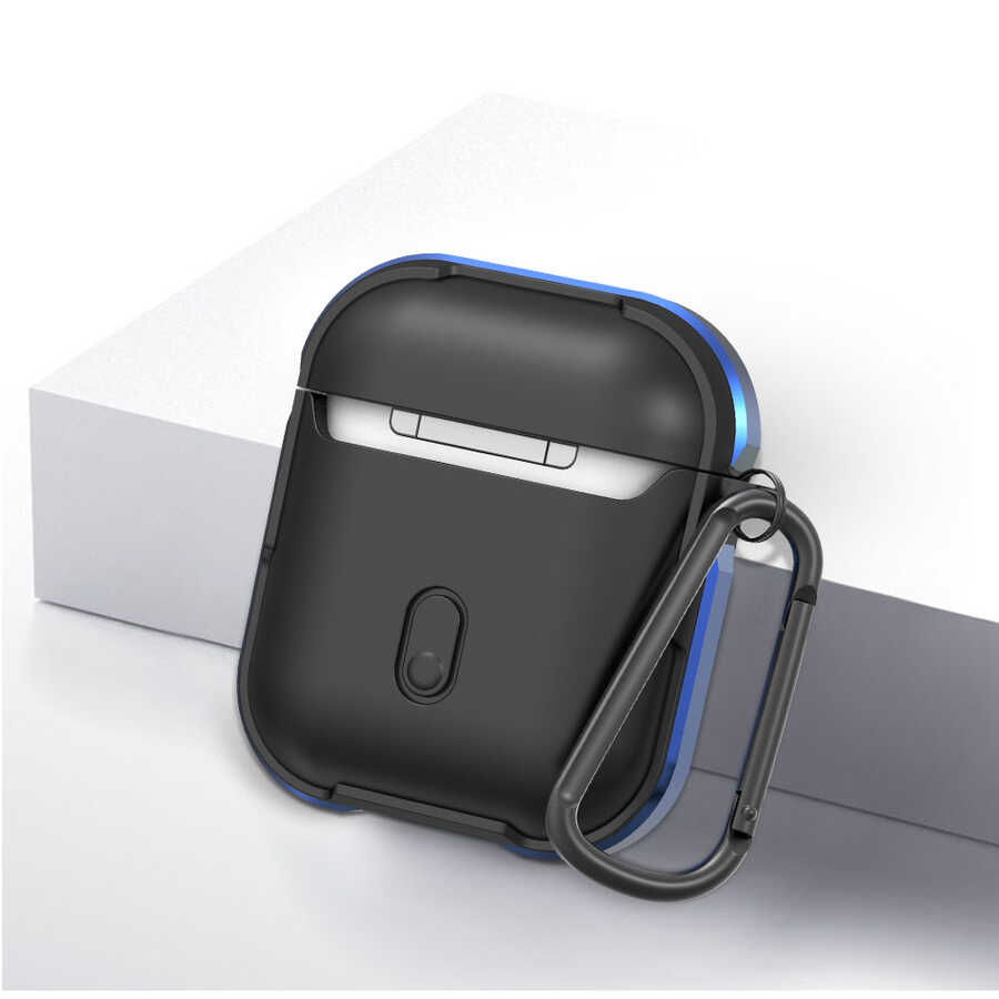 ​Wiwu Defens Armor Airpods Kılıf - Mavi