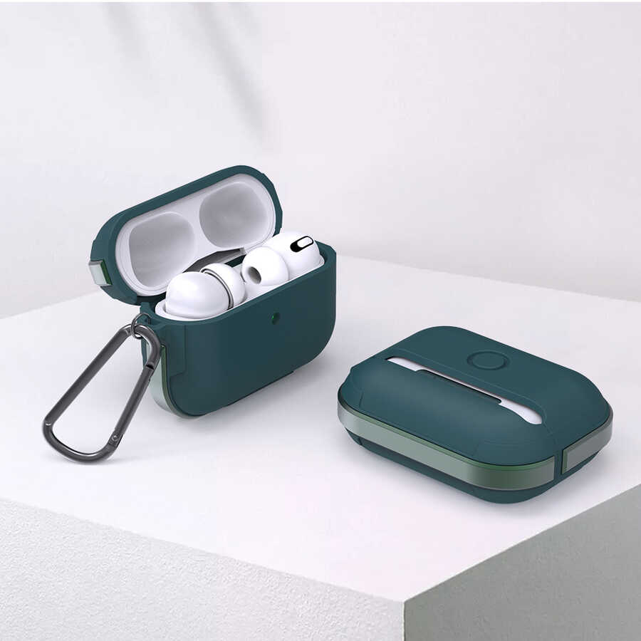 ​Wiwu Defens Armor Airpods Pro Kılıf - Yeşil