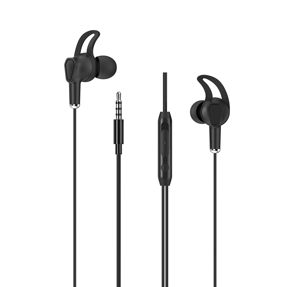 Wiwu EB309 Hi-Fi Ses Kaliteli 3.5mm Kulakiçi Kulaklık - Siyah