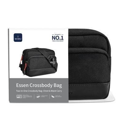 Wiwu Essen Series Water-Resistant 1200D Polyester Fabric Crossbody Bag - Wiwu