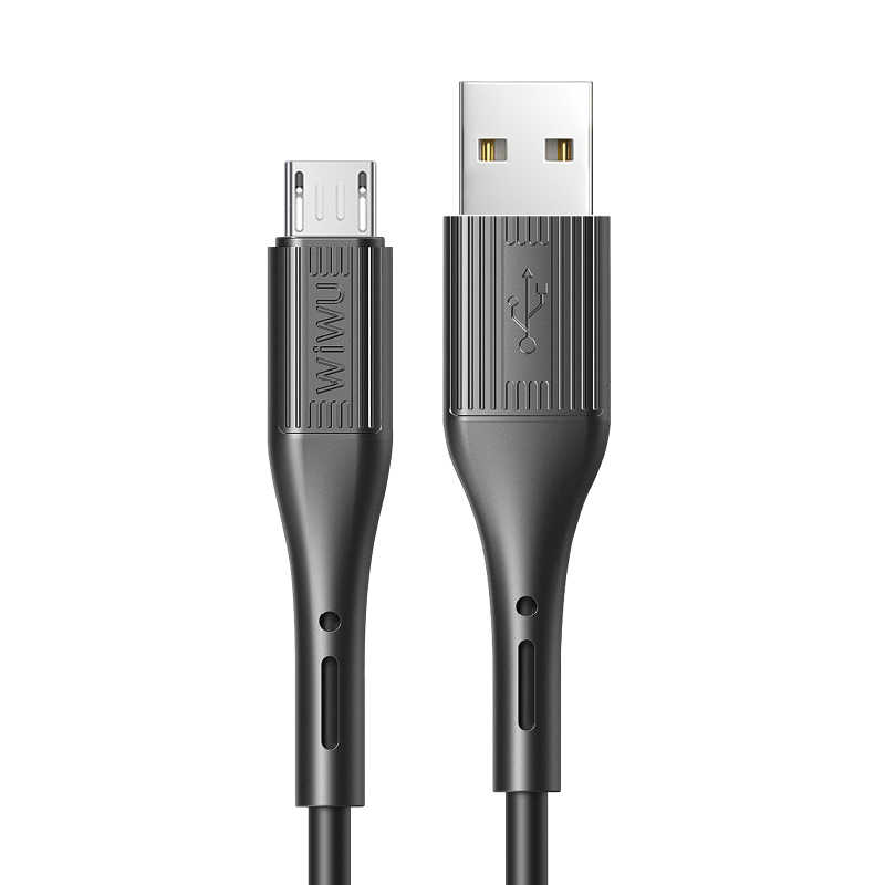 Wiwu G40 Vivid Micro Usb Kablo - Siyah