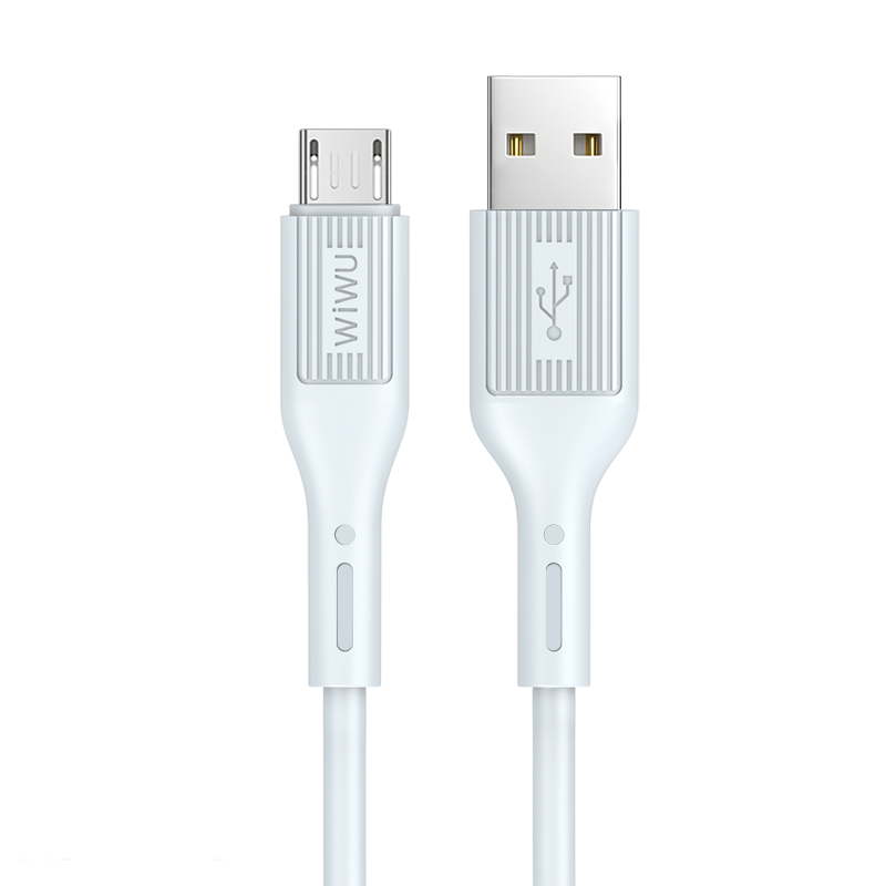 Wiwu G40 Vivid Micro Usb Kablo - Beyaz
