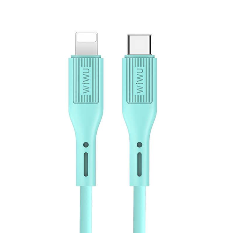 Wiwu G70 Vivid Type-C To Lightning PD Kablo - Mavi