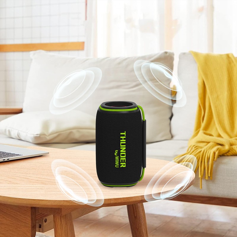 Wiwu H5 Waterproof RGB Light TWS Bluetooth Speaker v5.3 15W - 7