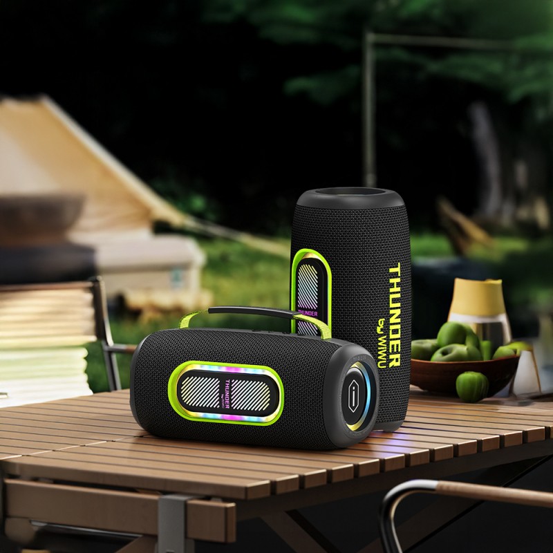 Wiwu H7 RGB Light Hanging TWS Bluetooth Speaker Speaker v5.3 40W - 15