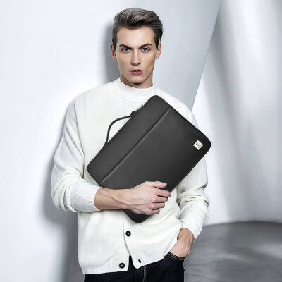 Wiwu Hali Laptop Sleeve Dupont Cordura 1680D Su Geçirmez Naylon Kumaş 16" Laptop Çantası - 6