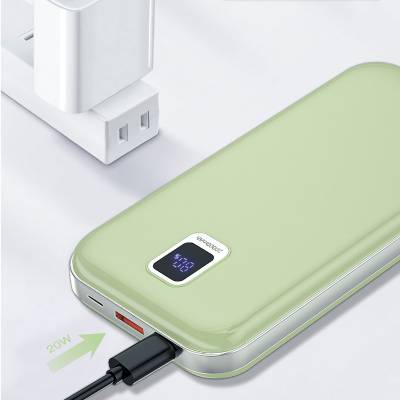 Wiwu JC-16 LED Display Li-Polymer Overcurrent Protection Portable Powerbank PD 20W 10000mAh - 8