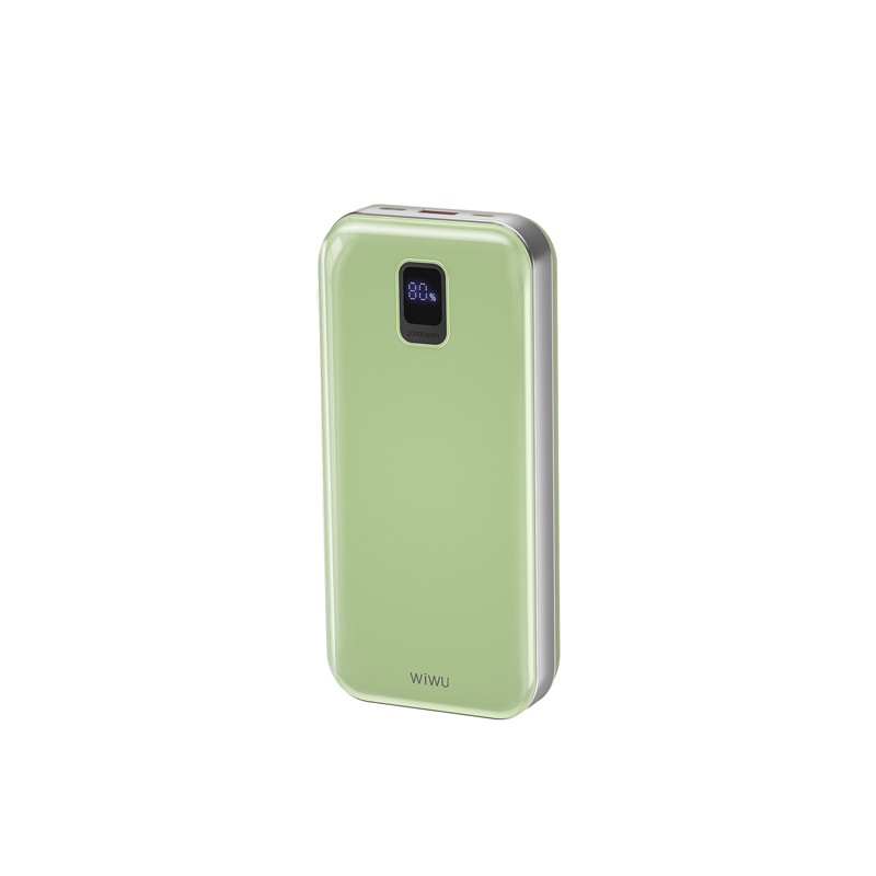 Wiwu JC-16 LED Ekranlı Li-Polimer Aşırı Akım Korumalı Taşınabilir Powerbank PD 20W 10000mAh - 1