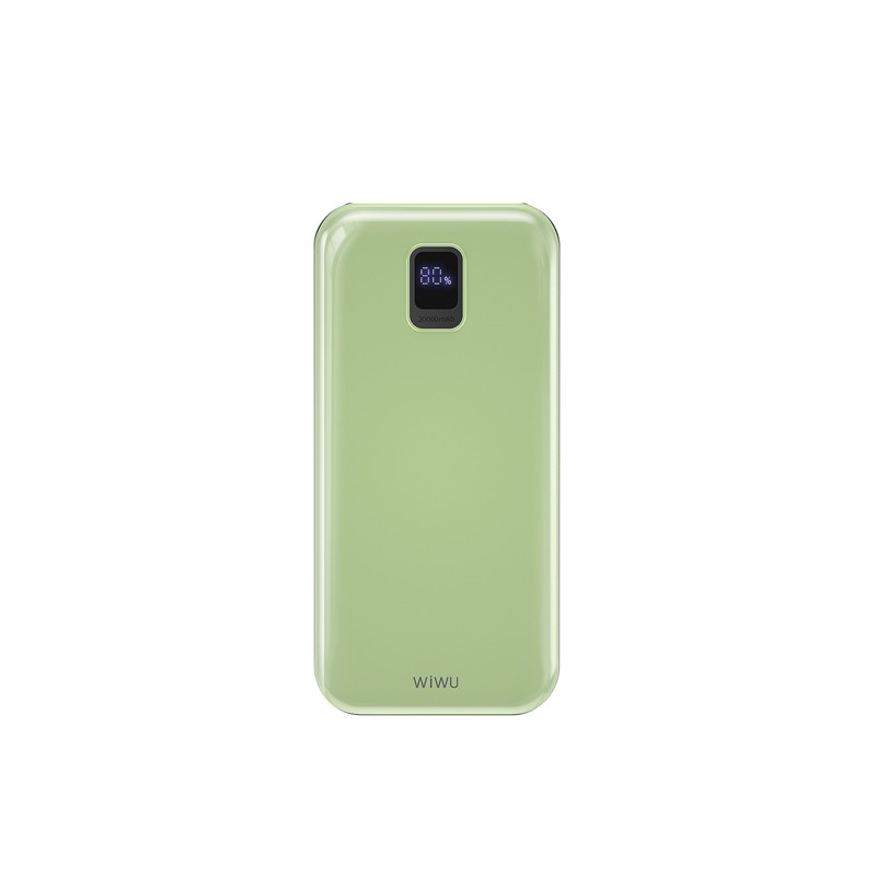 Wiwu JC-16 LED Ekranlı Li-Polimer Aşırı Akım Korumalı Taşınabilir Powerbank PD 20W 10000mAh - 2