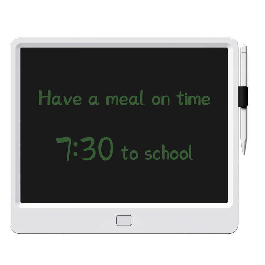Wiwu LCD Drawing Board Kalemli Pilli Dokunmatik Çizim Tahtası 13.5 İnç - Beyaz