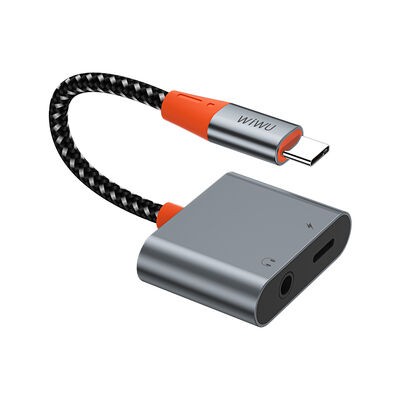 Wiwu LT10 Type-C To 3.5mm Aux Converter Audio Adapter - 1
