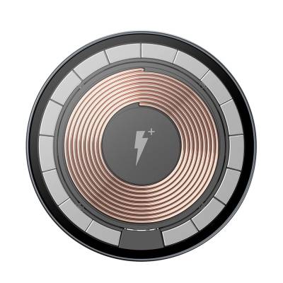 Wiwu M17 Magnetic Intelligent Transparent Wireless Charger Ultra Thin Transparent 15W Android iOS Supported - Wiwu