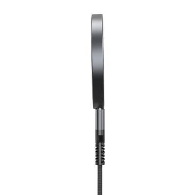 Wiwu M17 Magnetik Intelligent Transparan Wireless Şarj Ultra İnce Şeffaf 15W Android iOS Destekli - 4