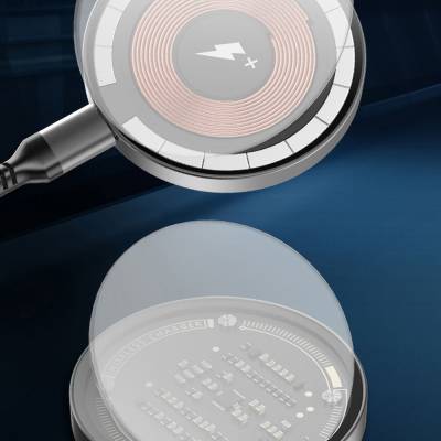 Wiwu M17 Magnetik Intelligent Transparan Wireless Şarj Ultra İnce Şeffaf 15W Android iOS Destekli - 11