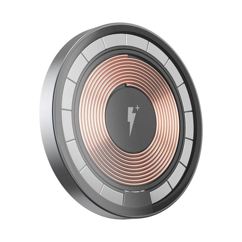 Wiwu M17 Magnetik Intelligent Transparan Wireless Şarj Ultra İnce Şeffaf 15W Android iOS Destekli - 8