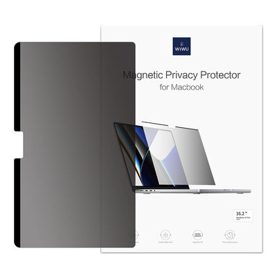 Apple Macbook 13.3' Air M1 Wiwu Mıknatıslı Privacy Ekran Koruyucu