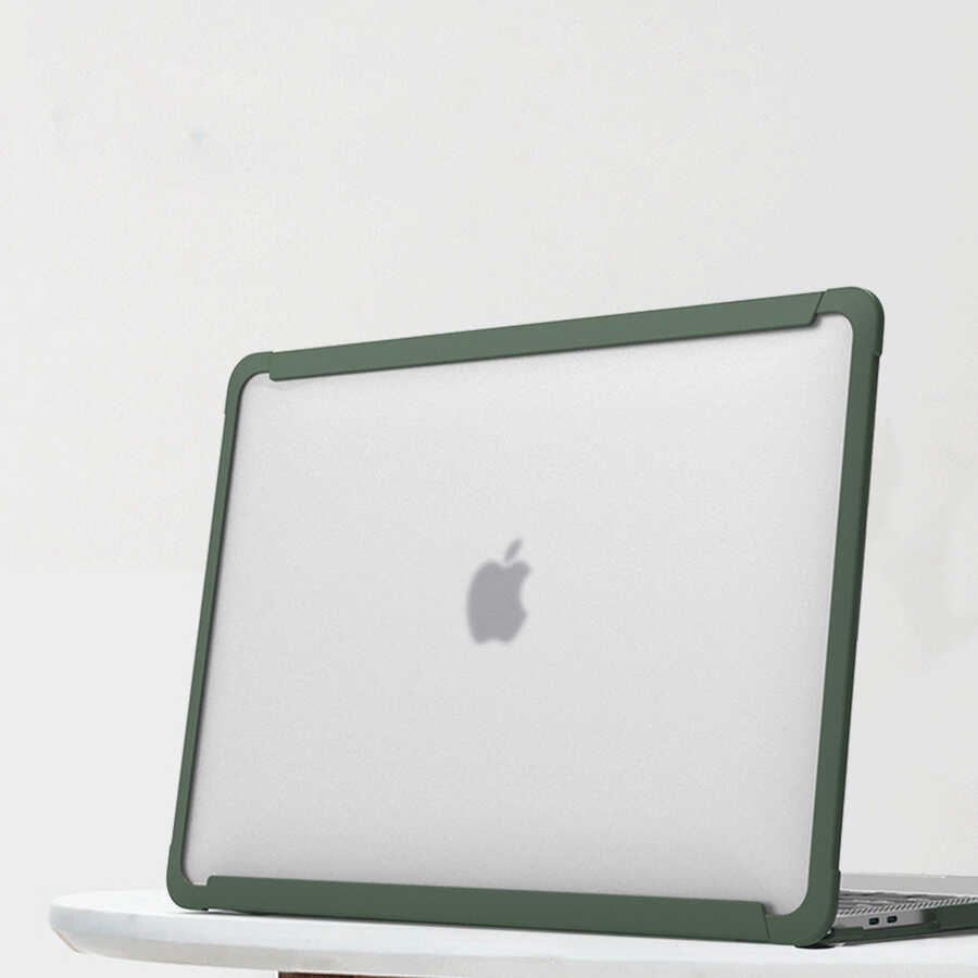 Apple Macbook 13.3' New Pro 2018 Wiwu Macbook HP-01 iShield Kapak - Yeşil