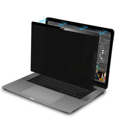 Apple Macbook 16' Touch Bar Wiwu Privacy Ekran Koruyucu - Thumbnail