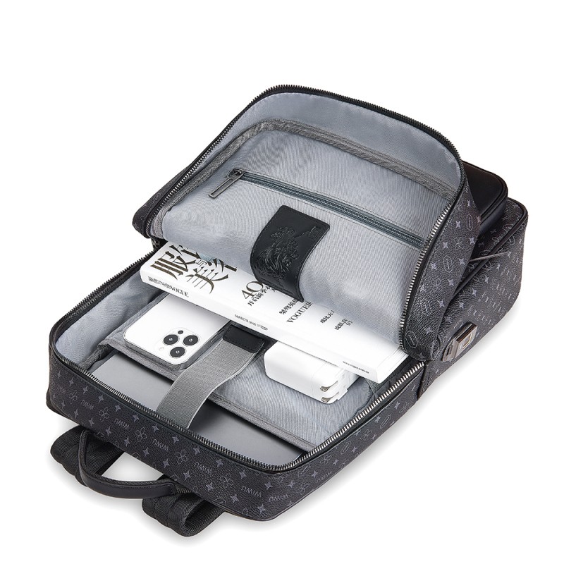 Wiwu Master Fingerprint Lock Series Waterproof Backpack with Fingerprint Lock - 5