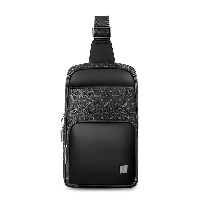 Wiwu Master Fingerprint Lock Series Waterproof Fingerprint Lock Crossbody Bag  - 3