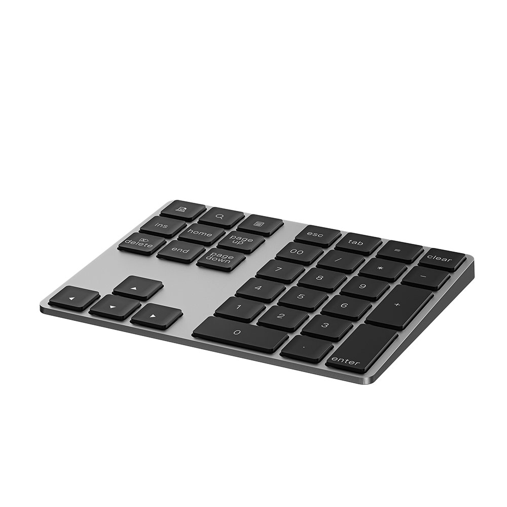 Wiwu NKB-02 Taşınabilir Wireless Sayısal Tuş Takımlı Ofis Keypad - Gri