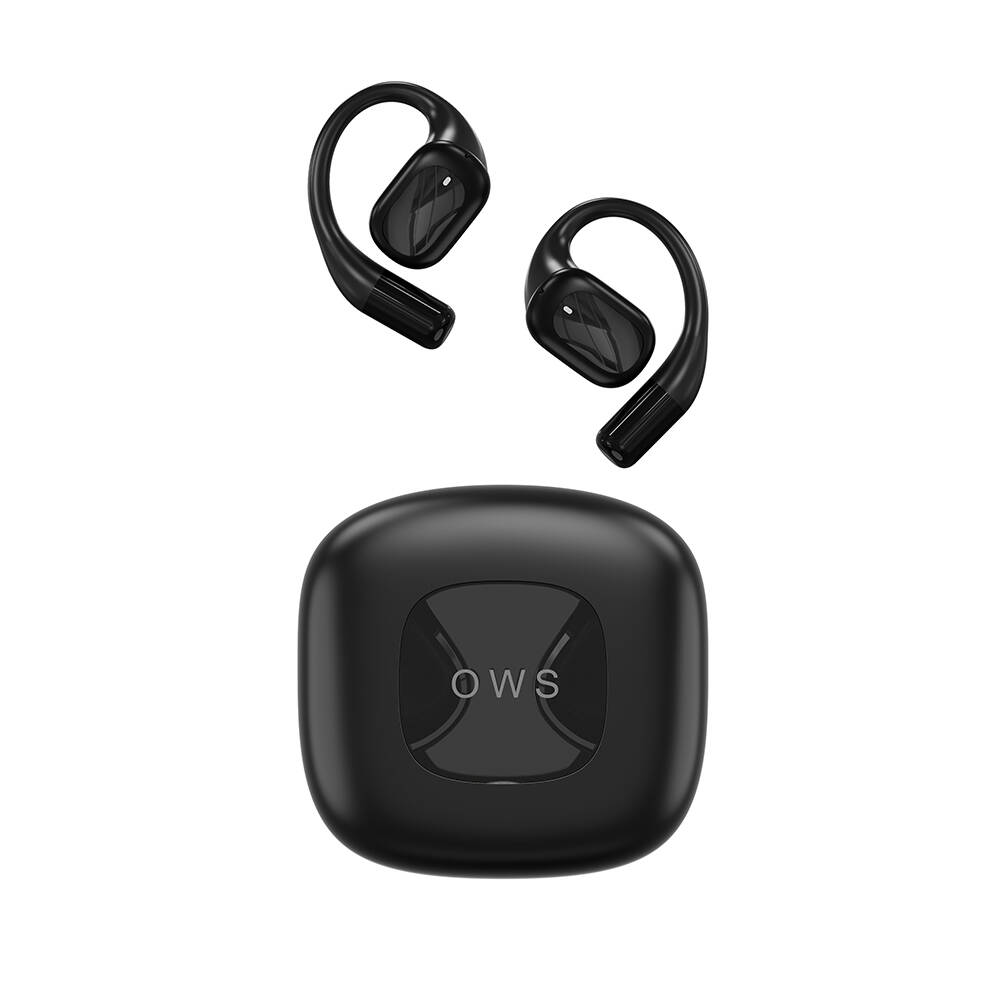 Wiwu O100 Openbuds OWS Kulak İçi Bluetooth v5.3 Kulaklık - Siyah