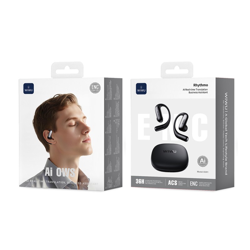 Wiwu O201 Rhythmo Serisi Ai Çeviri Özellikli ENC Teknolojili Bluetooth Kulaklık v6.0 - 10