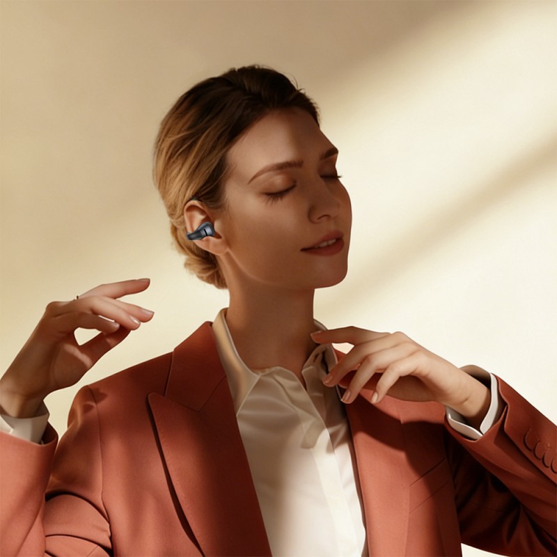Wiwu O202 Rhythmo Serisi Gerçek Zamanlı Ai Çeviri Özellikli ENC Teknolojili Bluetooth Kulaklık v6.0 - 10