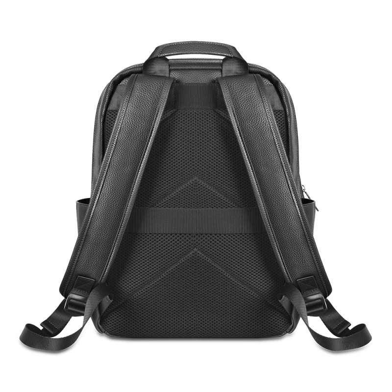 Wiwu Osun Series Metal Logo PU Leather Laptop Backpack - 11