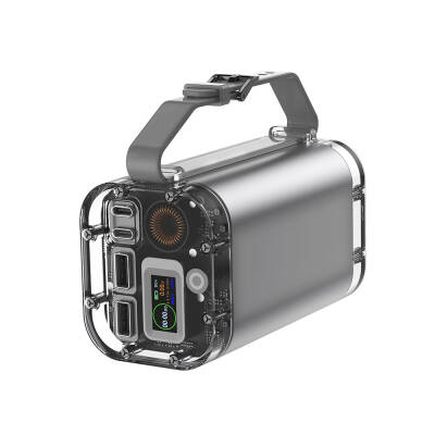 Wiwu P003 Portable Powerbank with Digital Display Flashlight and SOS Function 40000mAh 100W IP67 - Wiwu