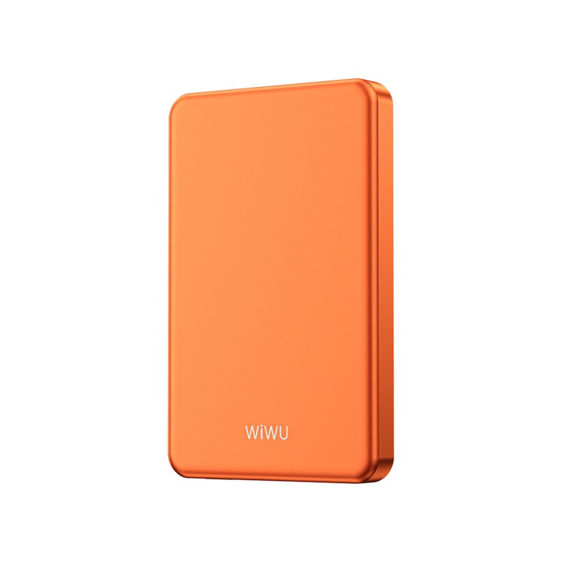 Wiwu P15 Ultra Slim PD 20W Wireless Powerbank with LED Indicator 5000mAh 15W - 10