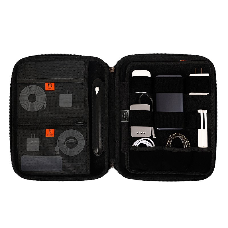 Wiwu Parallel Hardshell Series Shock Absorbing Waterproof 900D Polyester Fabric 11 inch Laptop Bag - 4