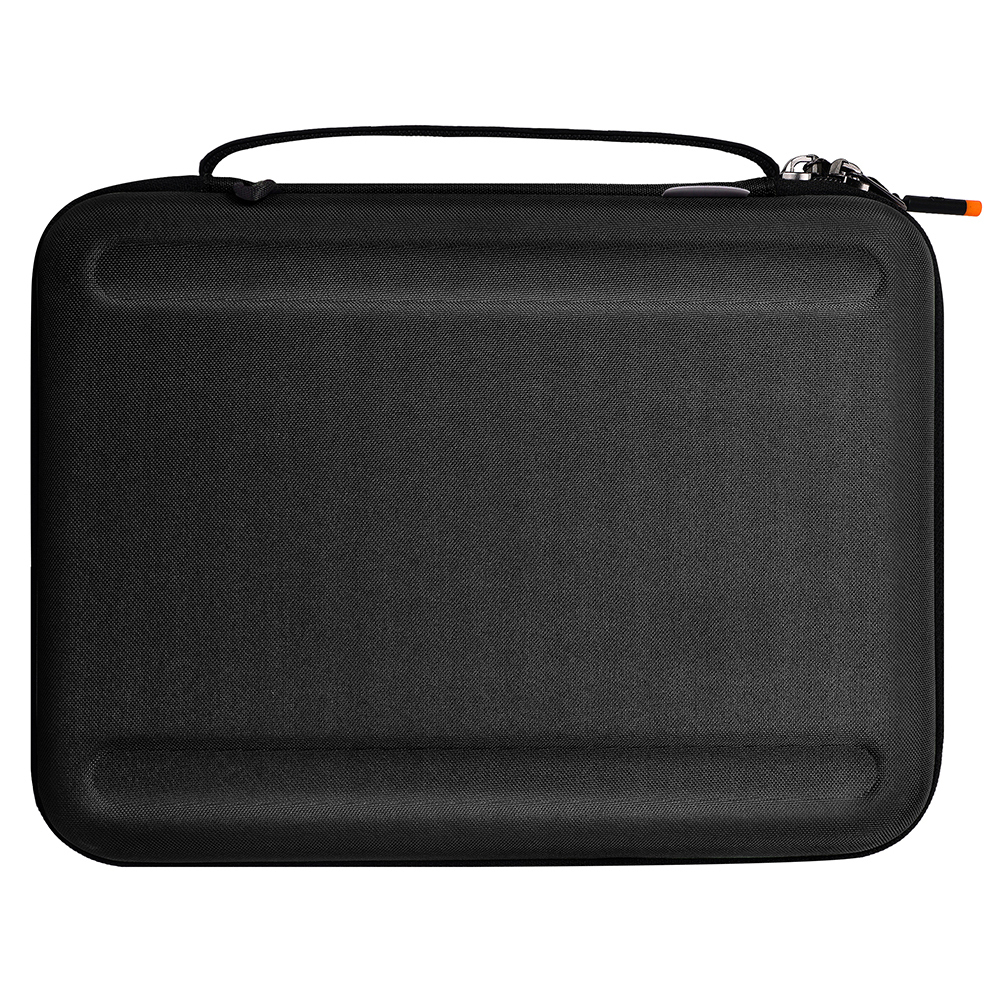 Wiwu Parallel Hardshell Serisi Darbe Emici Su Geçirmez 900D Polyester Kumaş 12.9 inç Laptop Çantası - Siyah