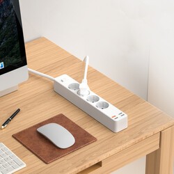 Wiwu PD20W U01EU Power Strip Çoklu Priz 160 cm - 8