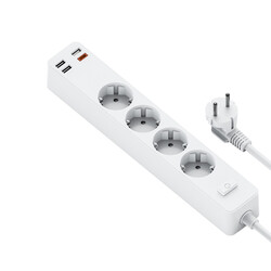 Wiwu PD20W U01EU Power Strip Multiple Socket 160 cm - Wiwu