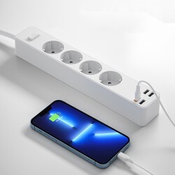 Wiwu PD20W U01EU Power Strip Multiple Socket 160 cm - 7