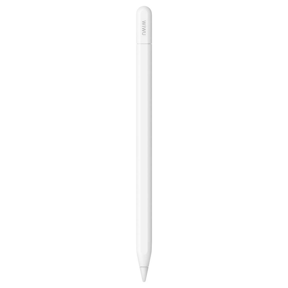 Wiwu Pencil A01 Avuç İçi Reddi (Palm Rejection) ve Eğim Hassasiyeti Özellikli Dokunmatik Kalem - Beyaz