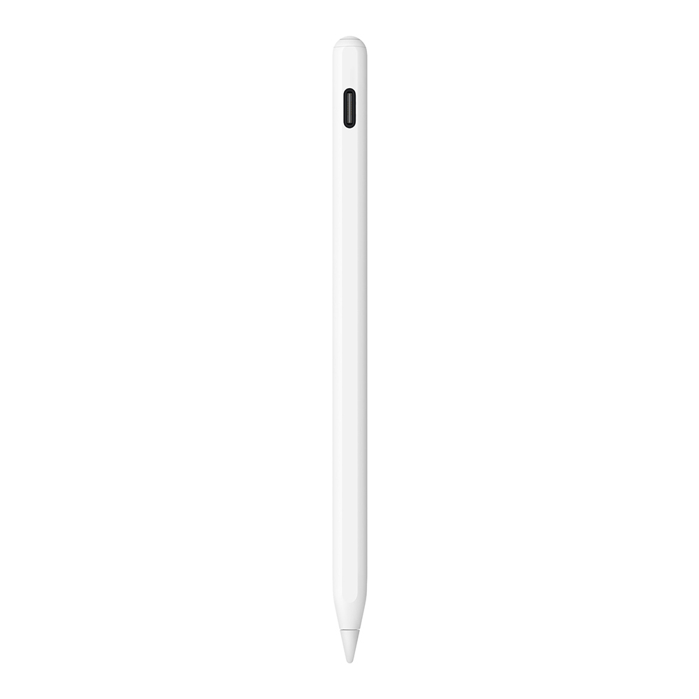 Wiwu Pencil A03 Kablosuz Şarj Özellikli Avuç İçi Reddi (Palm Rejection) ve Eğim Hassasiyeti Özellikli Dokunmatik Kalem - Beyaz
