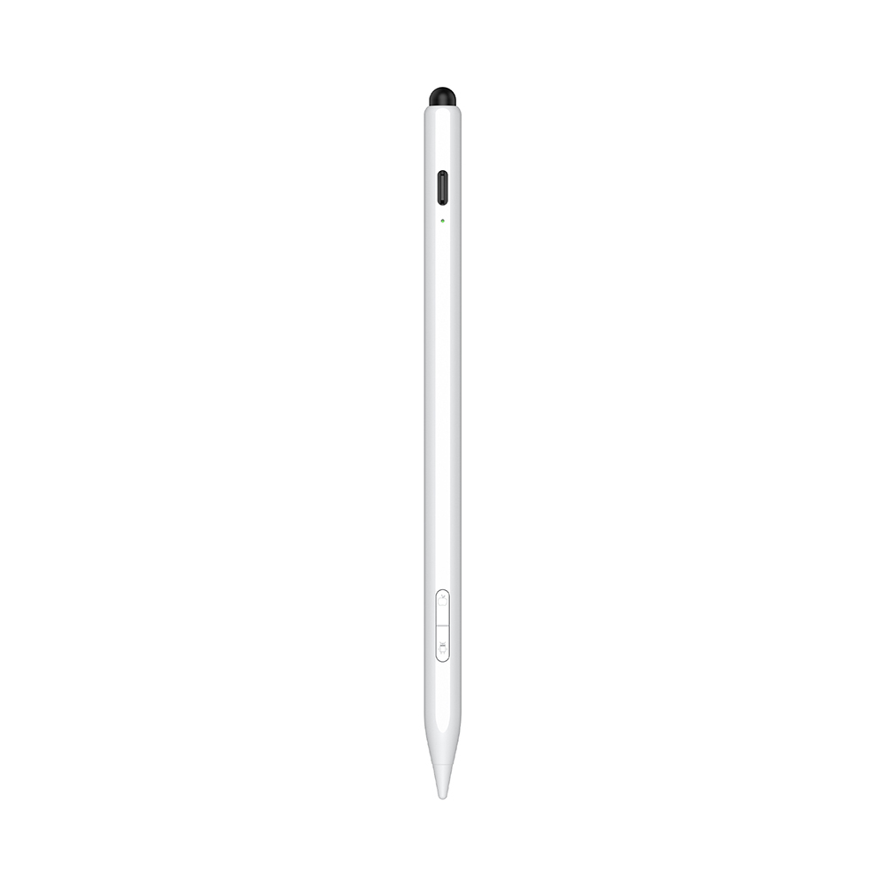 Wiwu Pencil S-04 Avuç İçi Reddi (Palm Rejection) Özellikli Universal Dokunmatik Stylus Kalem - Beyaz