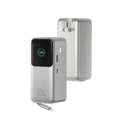 Wiwu PM-501 Power Mega Serisi Type-C Çıkışlı Taşınabilir Powerbank PD 67W 15000mAh - 2