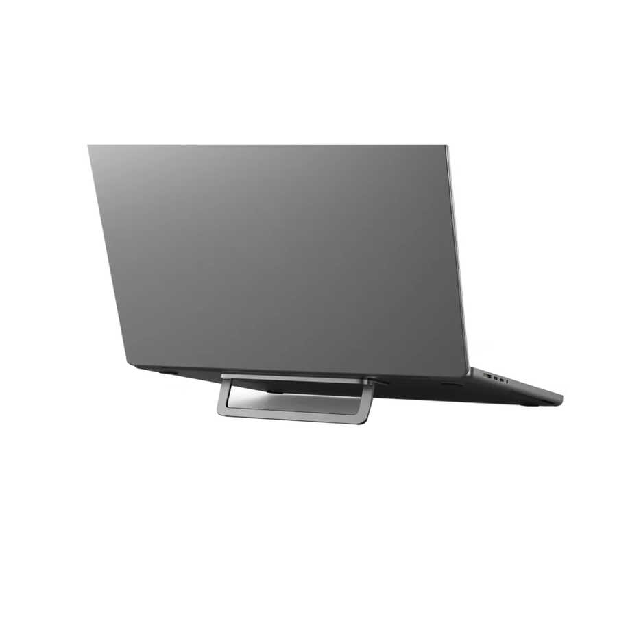 Wiwu S900 Yıkanabilir Yapıştırıcılı Mini Laptop Standı 2 Farklı Yükseklik Ayarı 11-17 inc Uyumlu - Gri