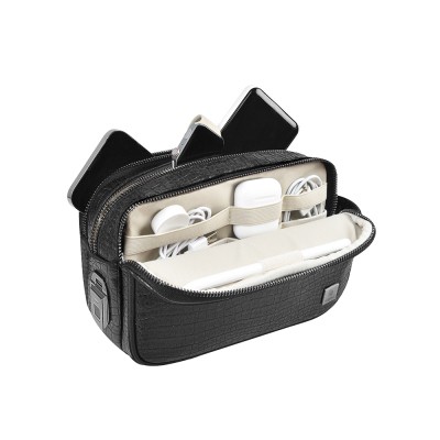 Wiwu Salem Series Fingerprint Lock Multifunctional Portable Mobile Accessory Bag - 6