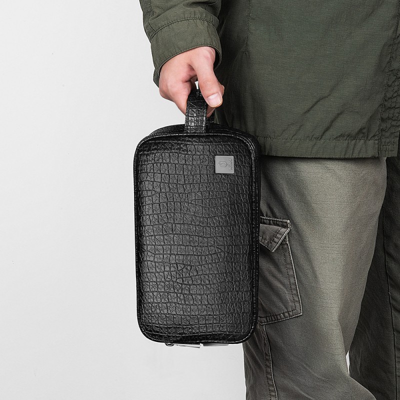 Wiwu Salem Series Fingerprint Lock Multifunctional Portable Mobile Accessory Bag - 8