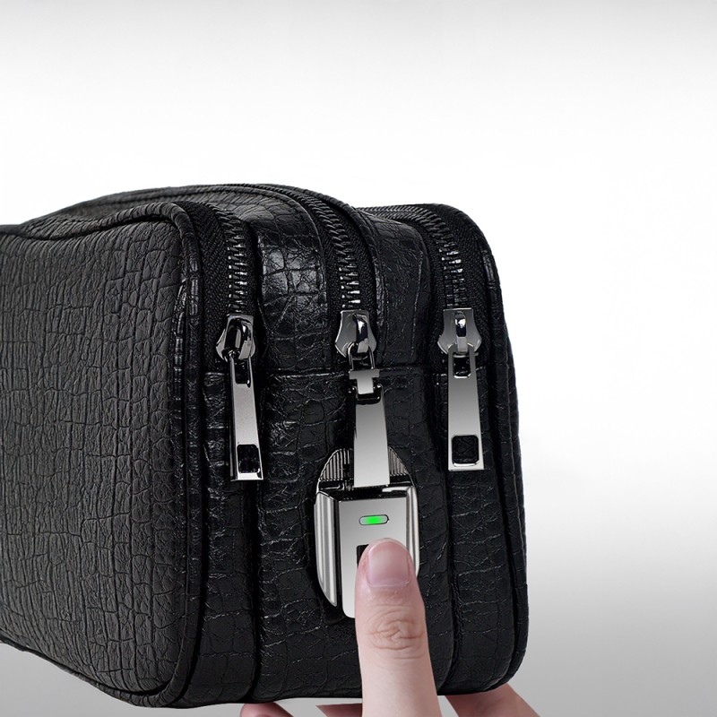 Wiwu Salem Series Fingerprint Lock Multifunctional Portable Mobile Accessory Bag - 3