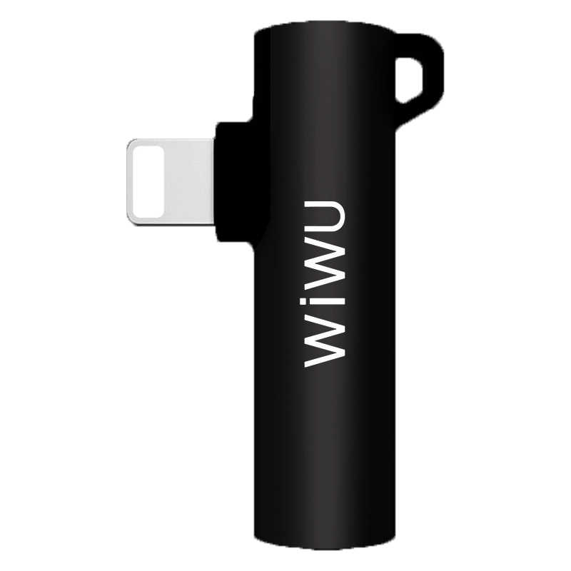 Wiwu ST03 Lightning Ses Adaptörü - Siyah