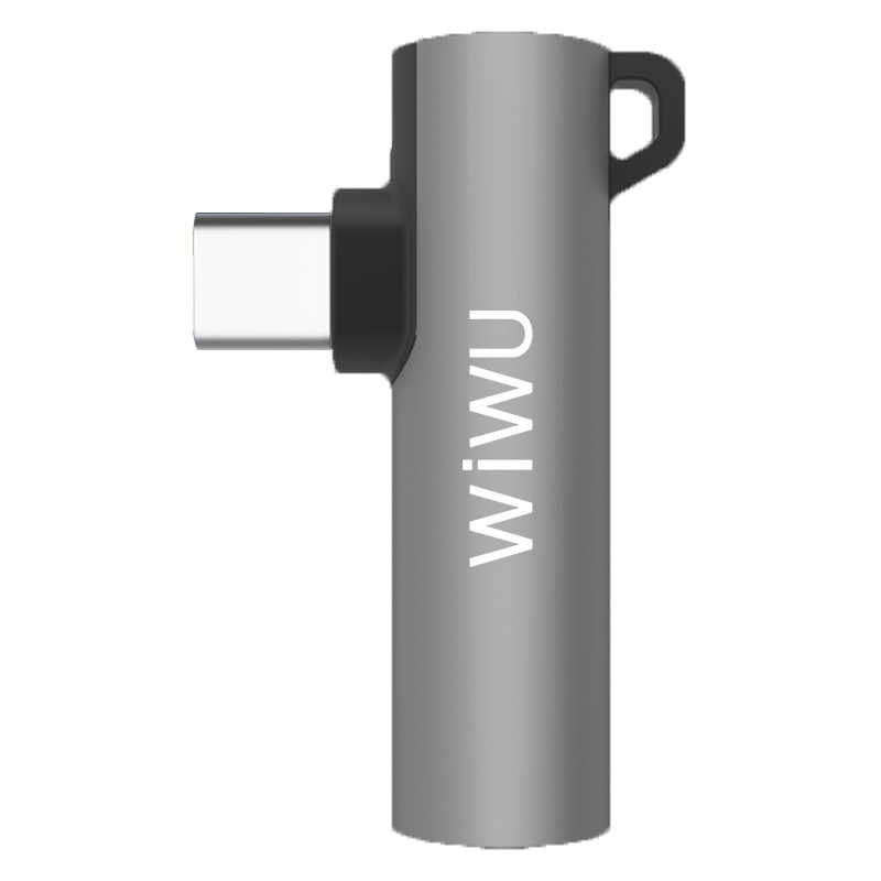Wiwu ST05 Type-C Ses Adaptörü - Gri