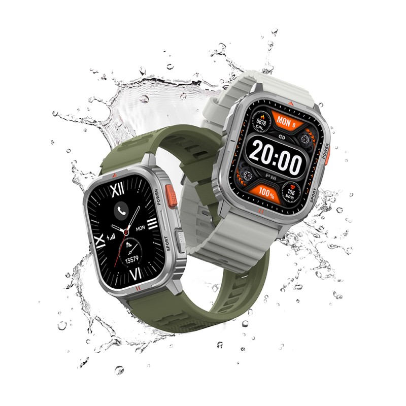Wiwu SW05 Smart Watch IOS and Android Compatible TFT Screen IP68 Certified Smart Watch - 12