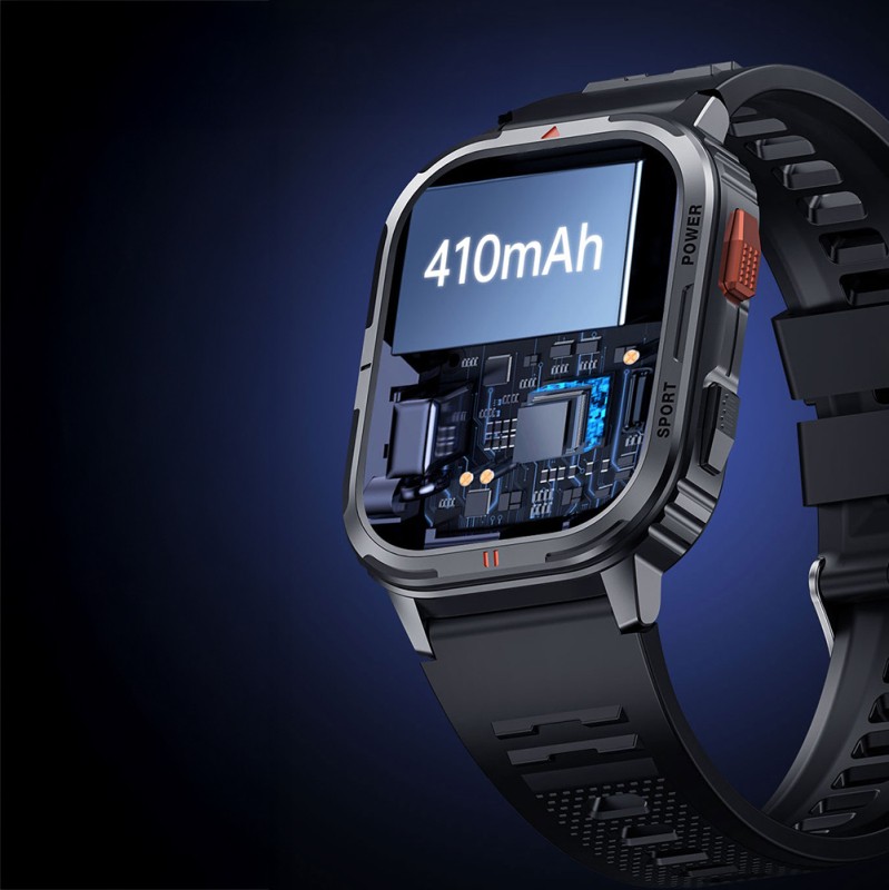Wiwu SW05 Smart Watch IOS and Android Compatible TFT Screen IP68 Certified Smart Watch - 20