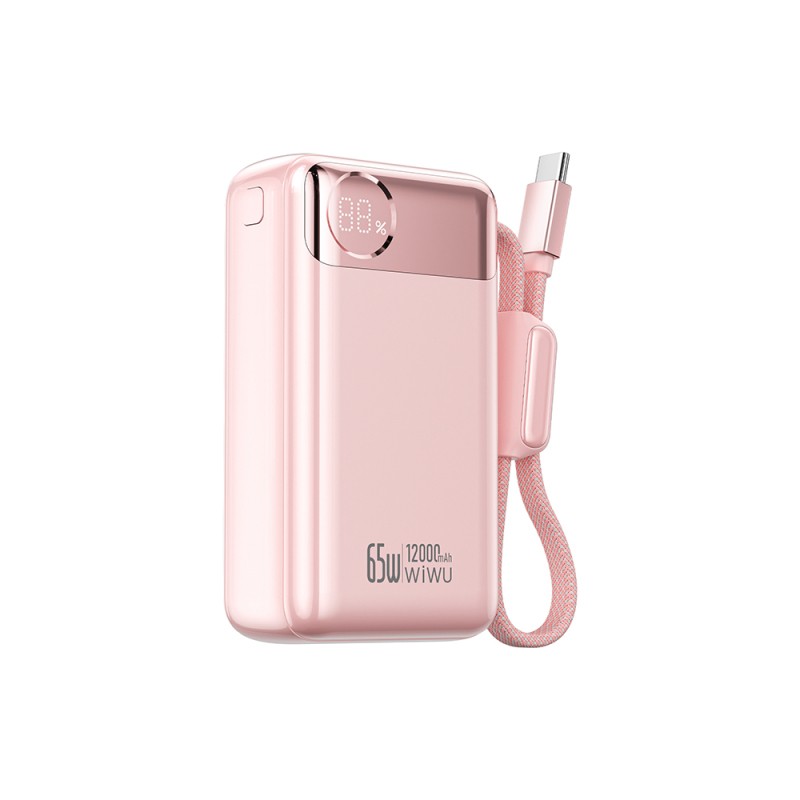 Wiwu T132 Power Plus Series Type-C Wired PD Powerbank 65W 12000mAh - 3