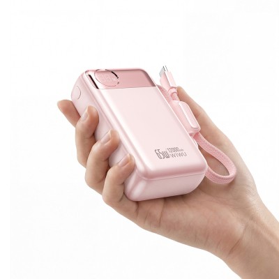 Wiwu T132 Power Plus Series Type-C Wired PD Powerbank 65W 12000mAh - 4